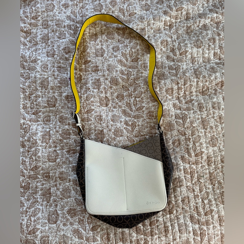 Calvin Klein Zoe Logo Colorblock Crossbody Bag - Picture 4 of 7